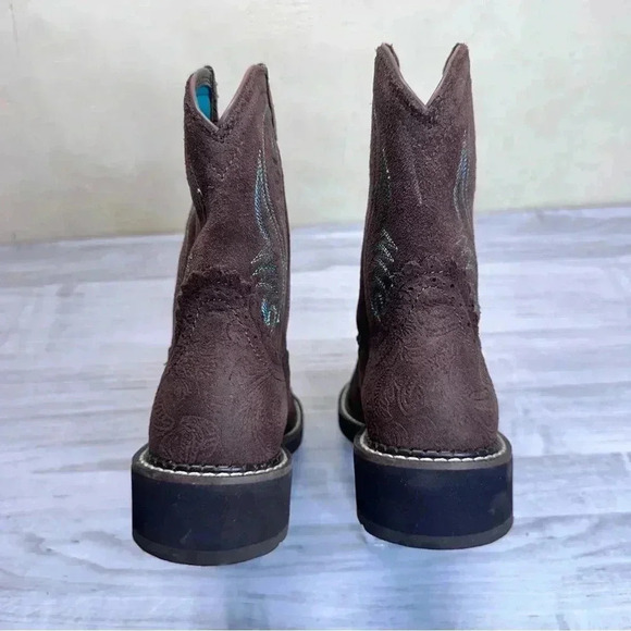 Ariat Fatbaby Heritage Brown Leather Boots Style# 10020062 Women’s size 6B - Picture 6 of 12